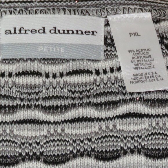 Alfred Dunner Classic Women's Summer Set Cardigan Sweater Size PXL (C524) - Picture 6 of 6